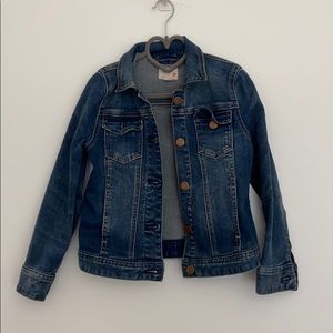 Jcrew Cuts Girls Jean Jacket sz 6-7